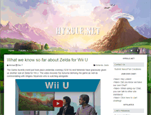 Tablet Screenshot of hyrule.net